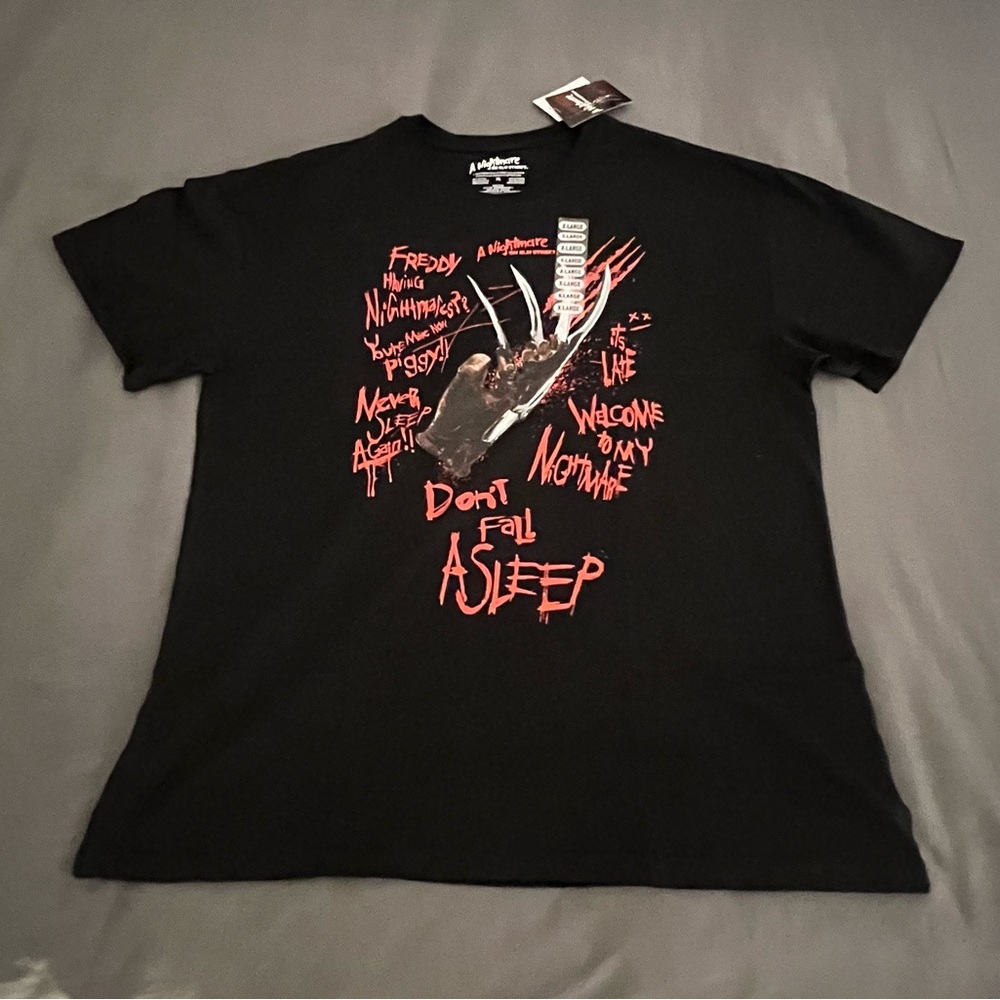 Nightmare on Elm St. Freddy Krueger t-shirt New